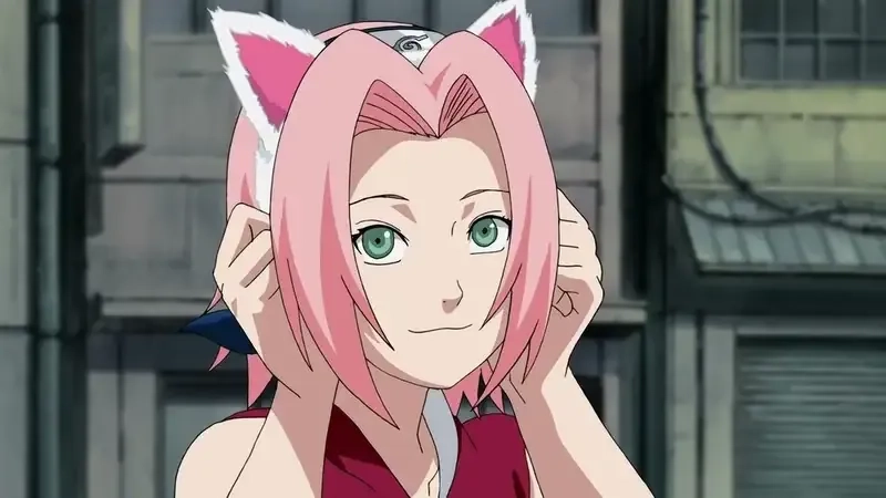 Thế giới sống động sakura haruno anime