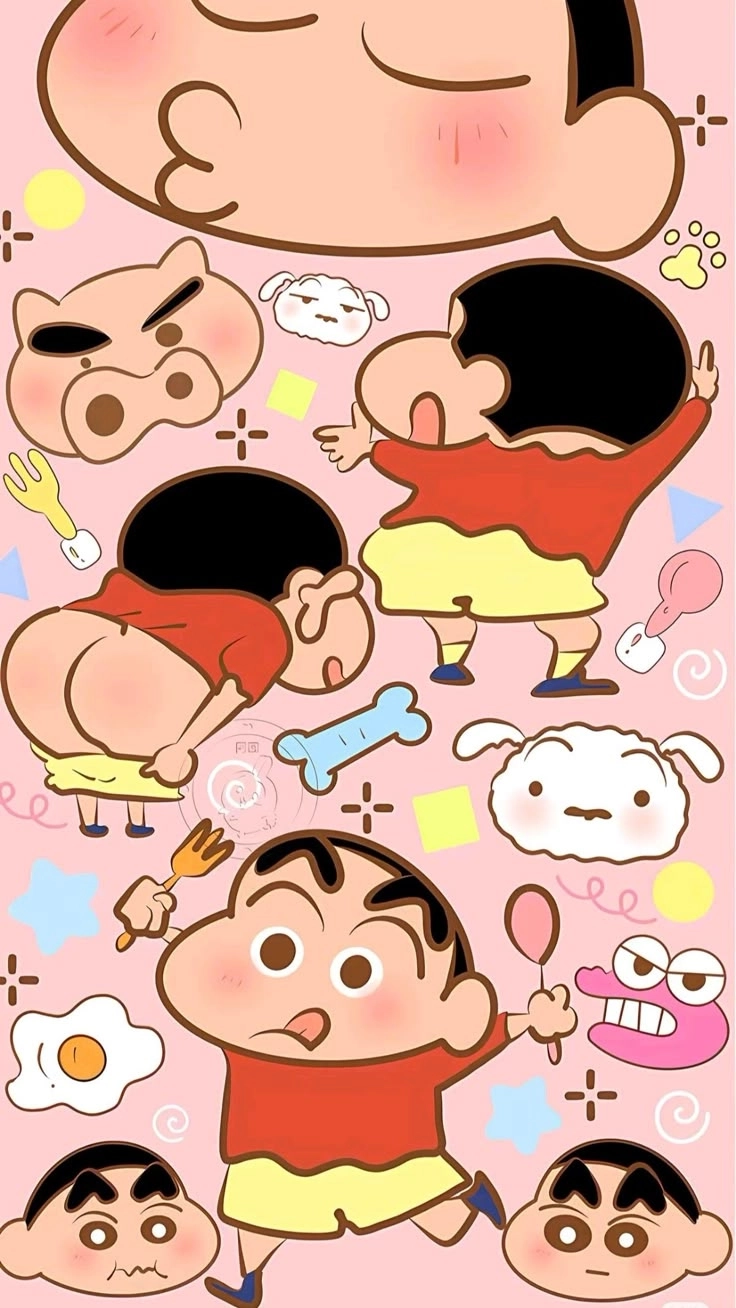 Tham khảo hình ảnh shin cậu be bút chì cute ngộ nghĩnh