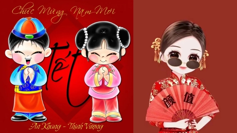 Avatar tết là như thế nào mà ai cũng săn lùng