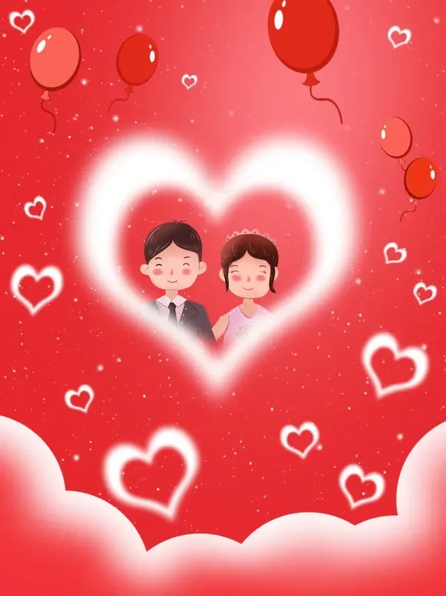 Tải ngay hình nền tình yêu cute cho điện thoại