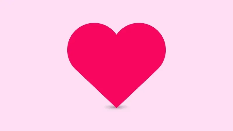 Tải về hình nền trái tim cute siêu dễ thương
