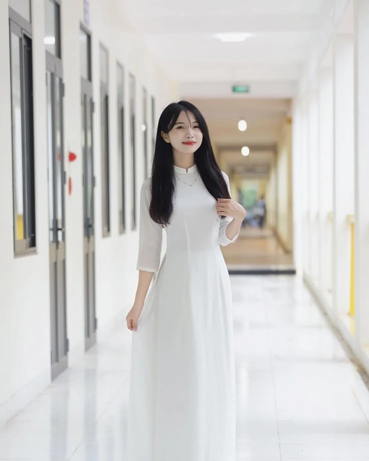 Ngắm nhìn ảnh đẹp nữ sinh áo dài tinh tế