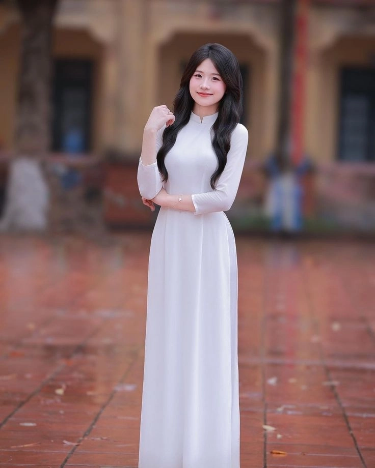 Chiêm ngưỡng áo dài học sinh nữ đẹp nhẹ nhàng