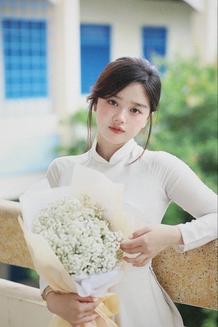 Ngắm nhìn áo dài nữ học sinh đẹp tự nhiên