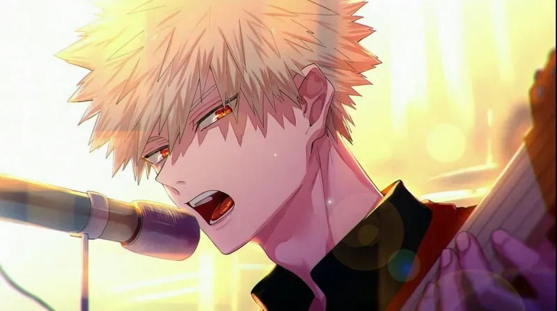 Bakugo official art minh họa chuẩn từ tác giả