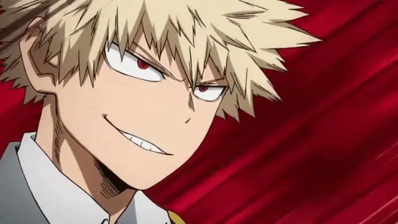 Bakugou smile nụ cười hiếm hoi khiến tim rung động