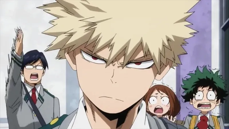 Bakugou smiling khoảnh khắc khiến fandom phát cuồng