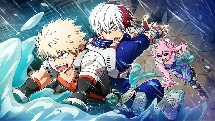 Bakugou x Shoto đối lập nhưng lại cực kỳ cuốn hút