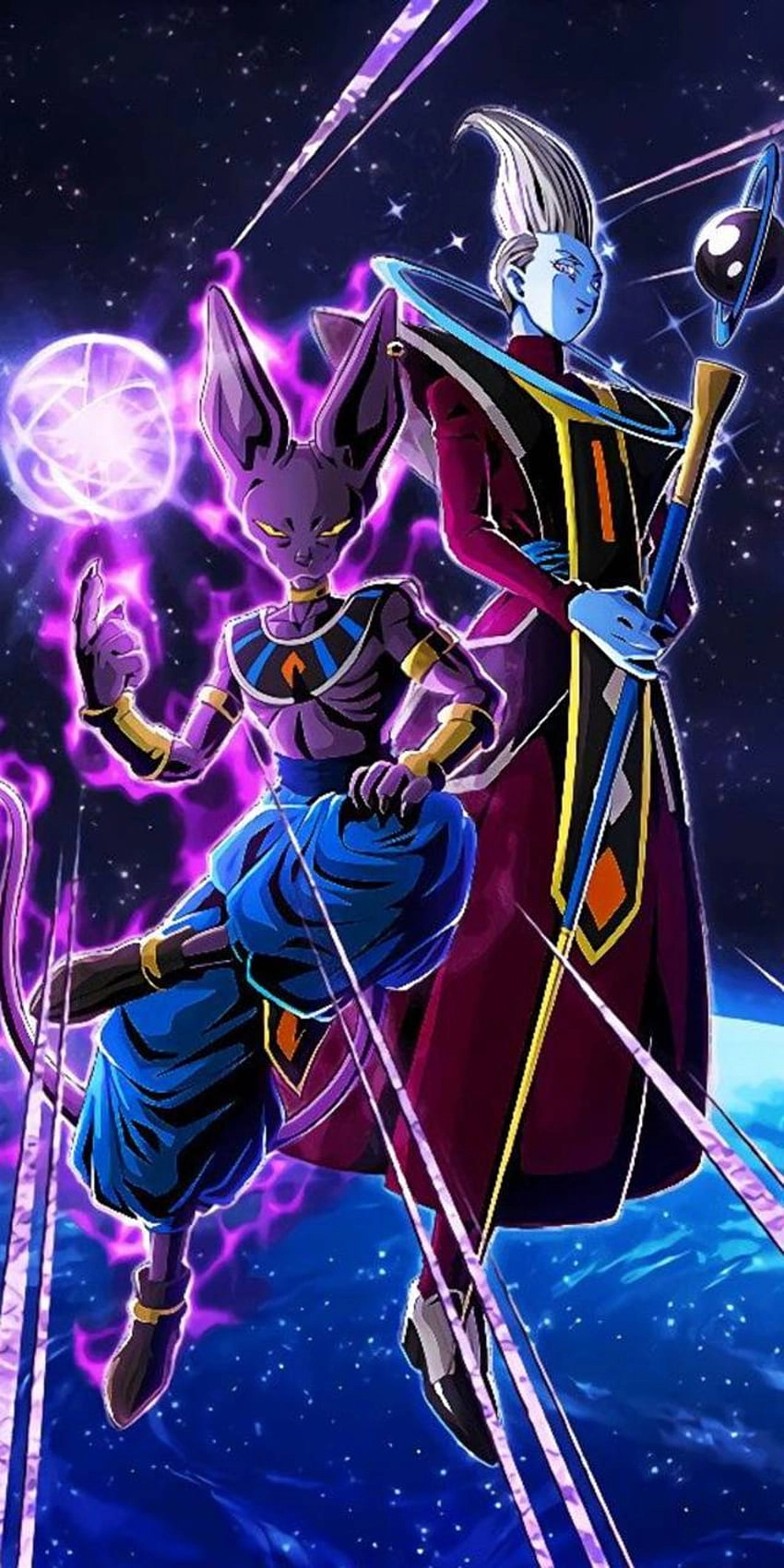 Beerus+Whis sức mạnh và trí tuệ hoà quyện