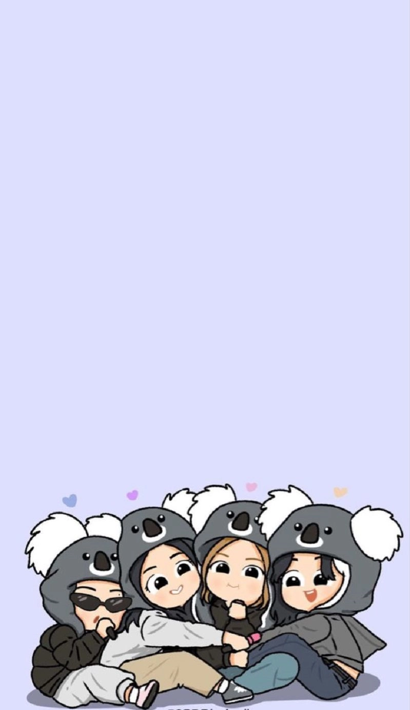Ngắm ngay blackpink cute chibi dễ thương khó cưỡng