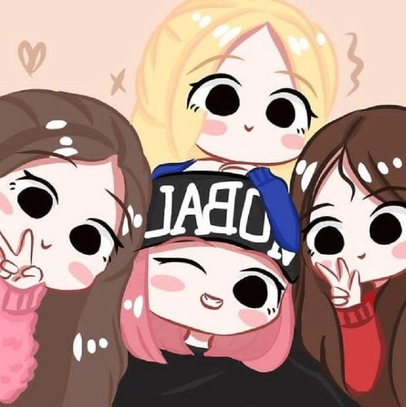 Tải ngay hình blackpink chibi cute về máy
