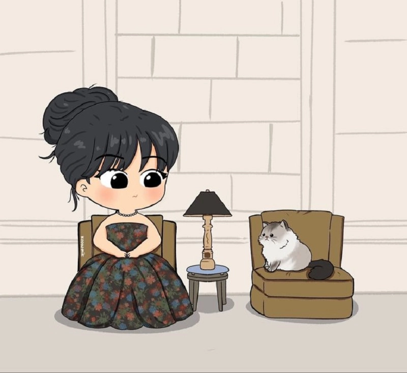 Bộ sưu tập hình nền cute blackpink chibi siêu cưng