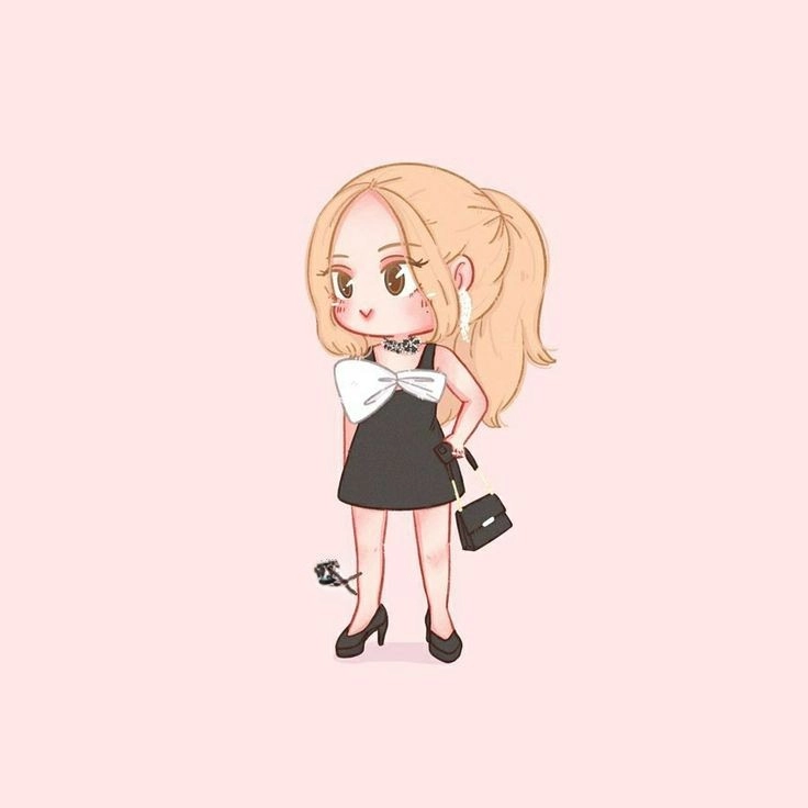 Lưu lại ngay ảnh blackpink chibi cute đẹp hút mắt