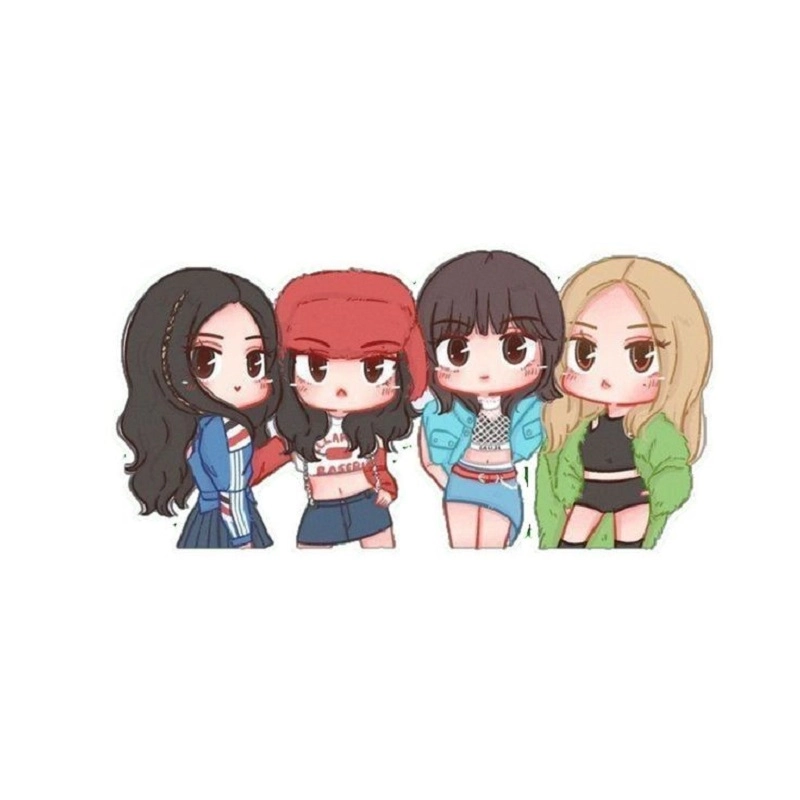 Ngắm trọn bộ ảnh blackpink cute chibi mới nhất