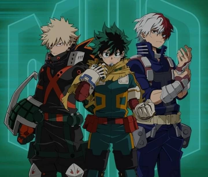 Bakugou x Midoriya x Todoroki mối dây rối ren cảm xúc