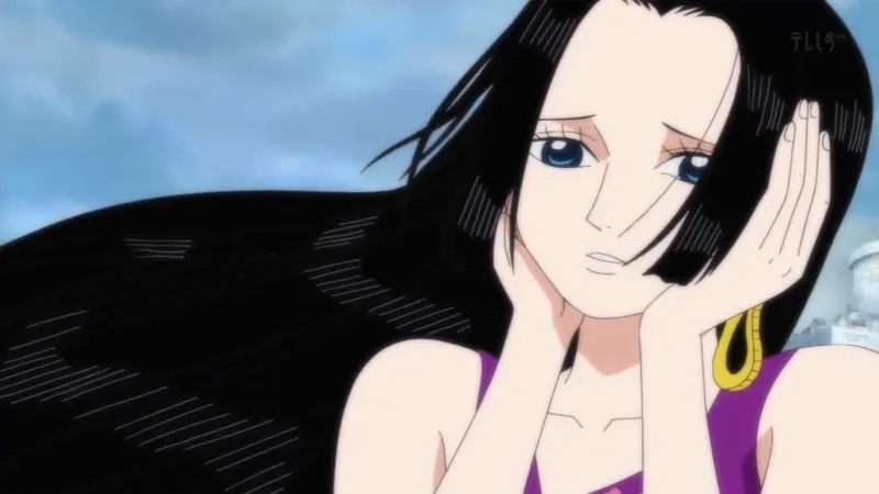 Hình của Boa Hancock vẻ đẹp kiêu sa lôi cuốn