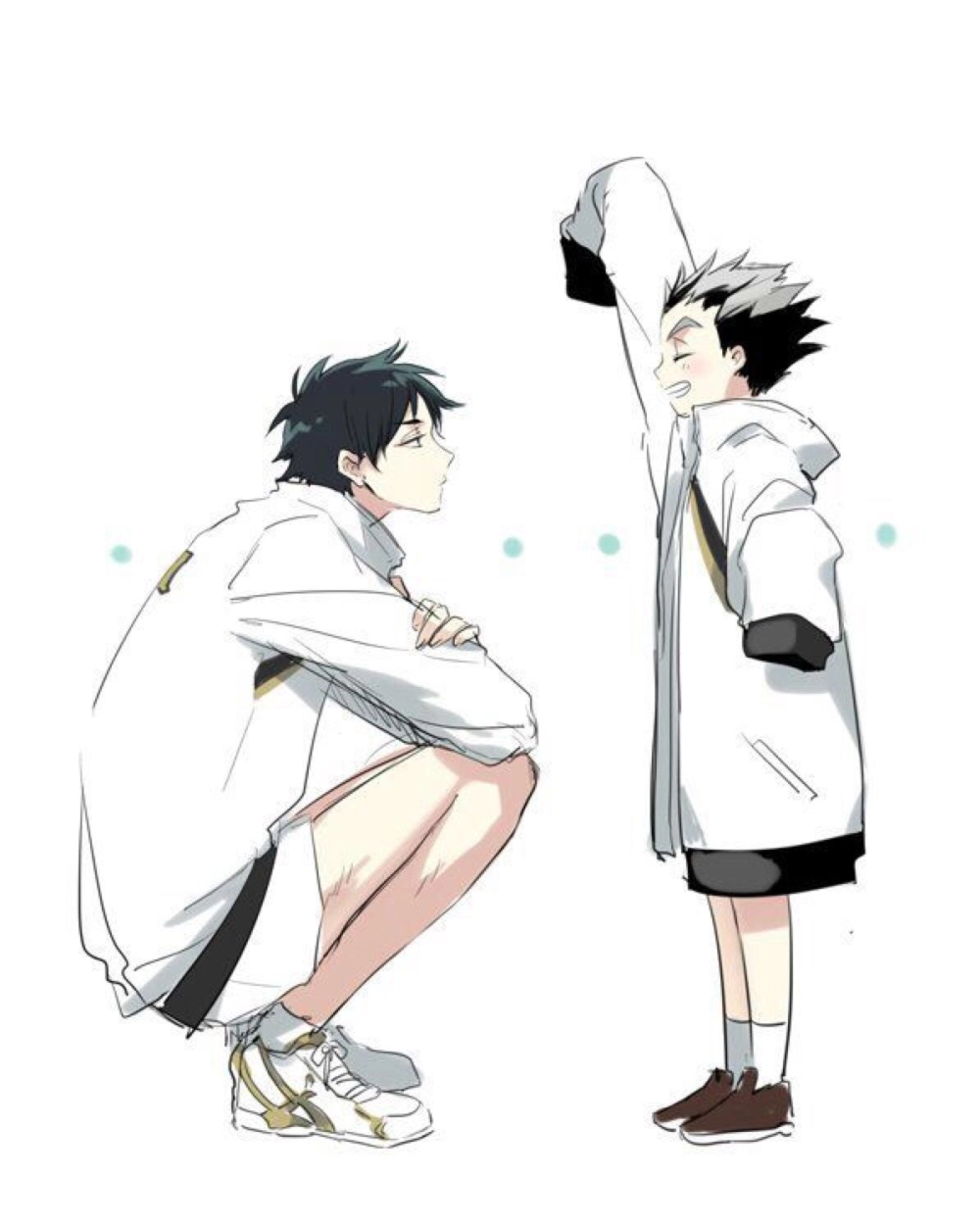 Akaashi Keiji Bokuto Koutarou đôi bạn cùng tiến bền lâu