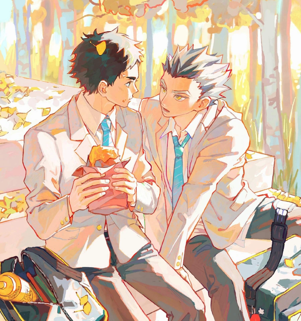 Akaashi Keiji x Bokuto Koutarou sự kết hợp ăn ý