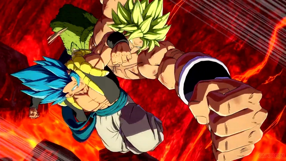 Gogeta vs Broly wallpaper 4k hình nền siêu nét