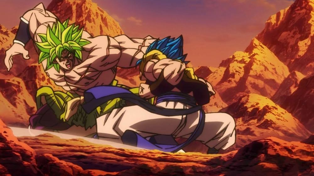 Goku vs Broly movie bom tấn màn ảnh cực mãn nhãn