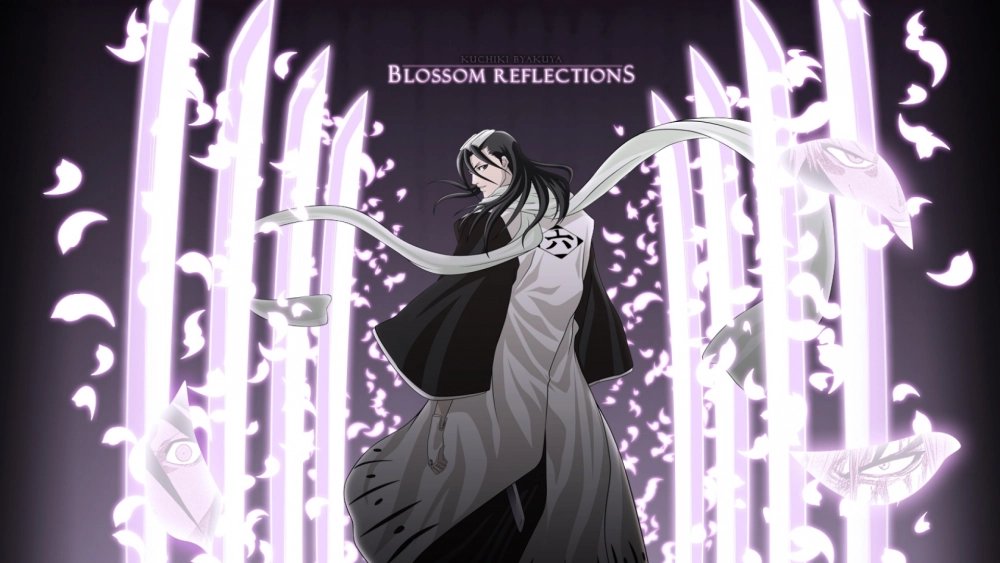Bankai Of Byakuya đưa địch thủ vào biển lửa hoa