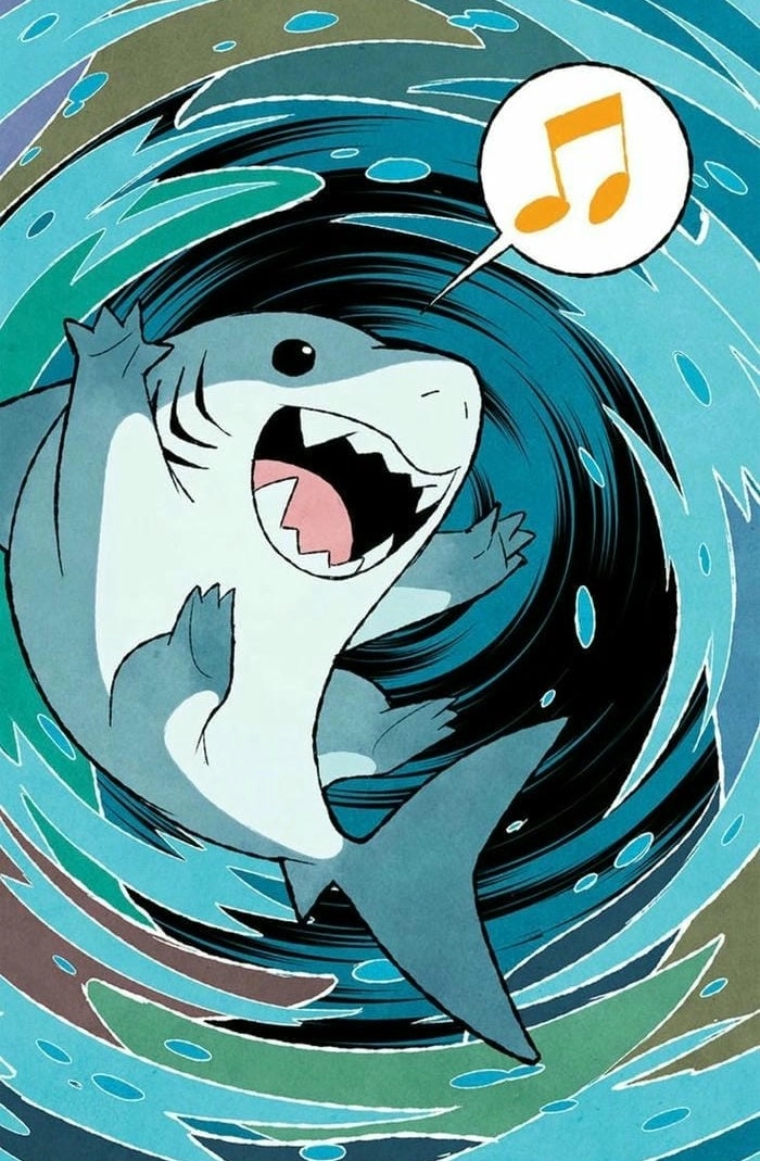 Tự học cách vẽ cá mập chibi cực dễ