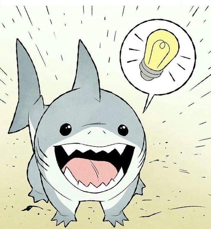 Tổng hợp hình cá mập chibi cute hot nhất
