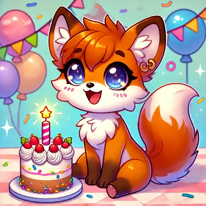 Tải ngay hình cáo chibi đẹp lạ