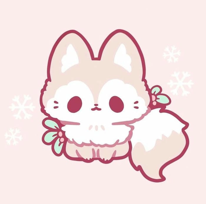 Học vẽ con cáo chibi cute siêu nhanh