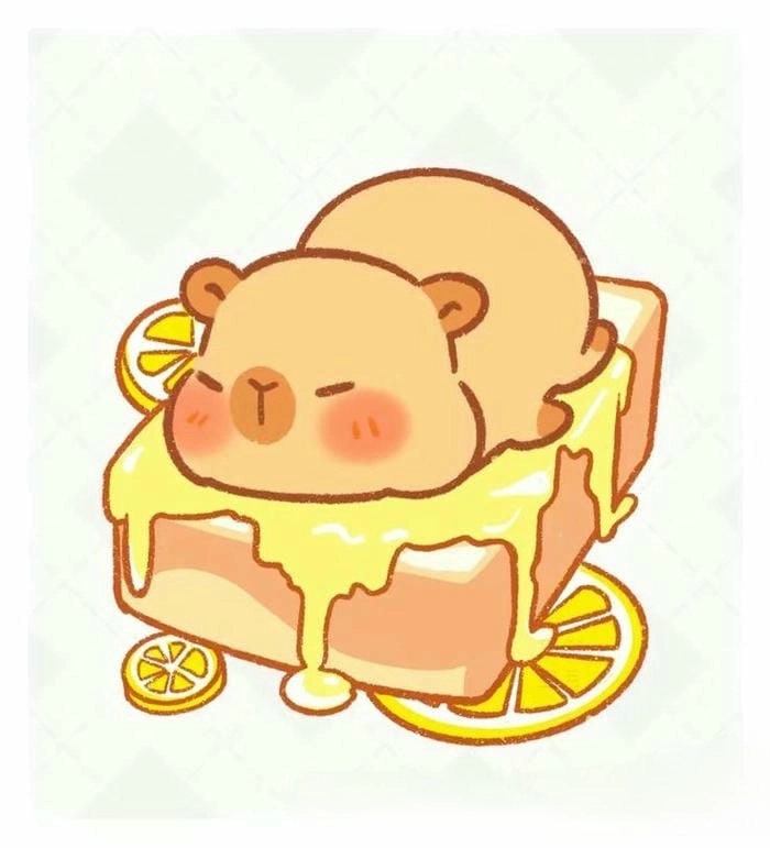 Ngắm nhìn capybara chibi cute cực đáng yêu