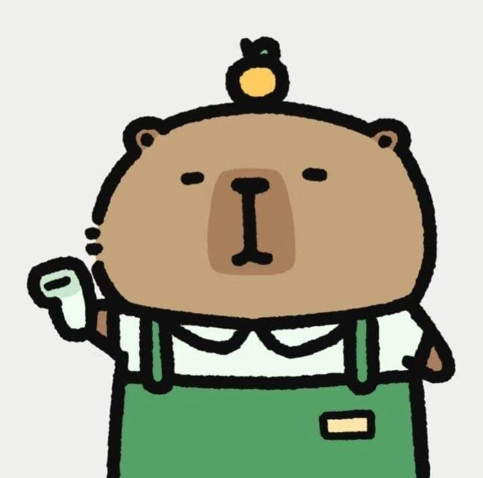 Xem ngay hình vẽ capybara chibi cực yêu