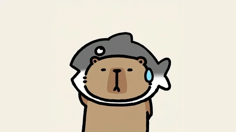 Trọn bộ capybara meme art đẹp đến từng pixel