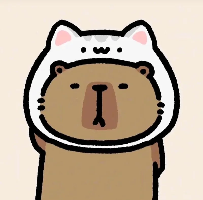 Bộ ảnh chibi cực phẩm từ capybara meme chibi