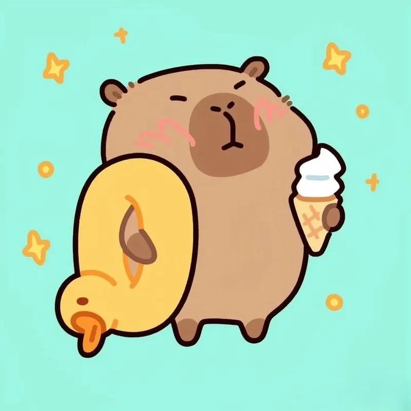 Cười vỡ bụng với funny capybara meme cực sáng tạo