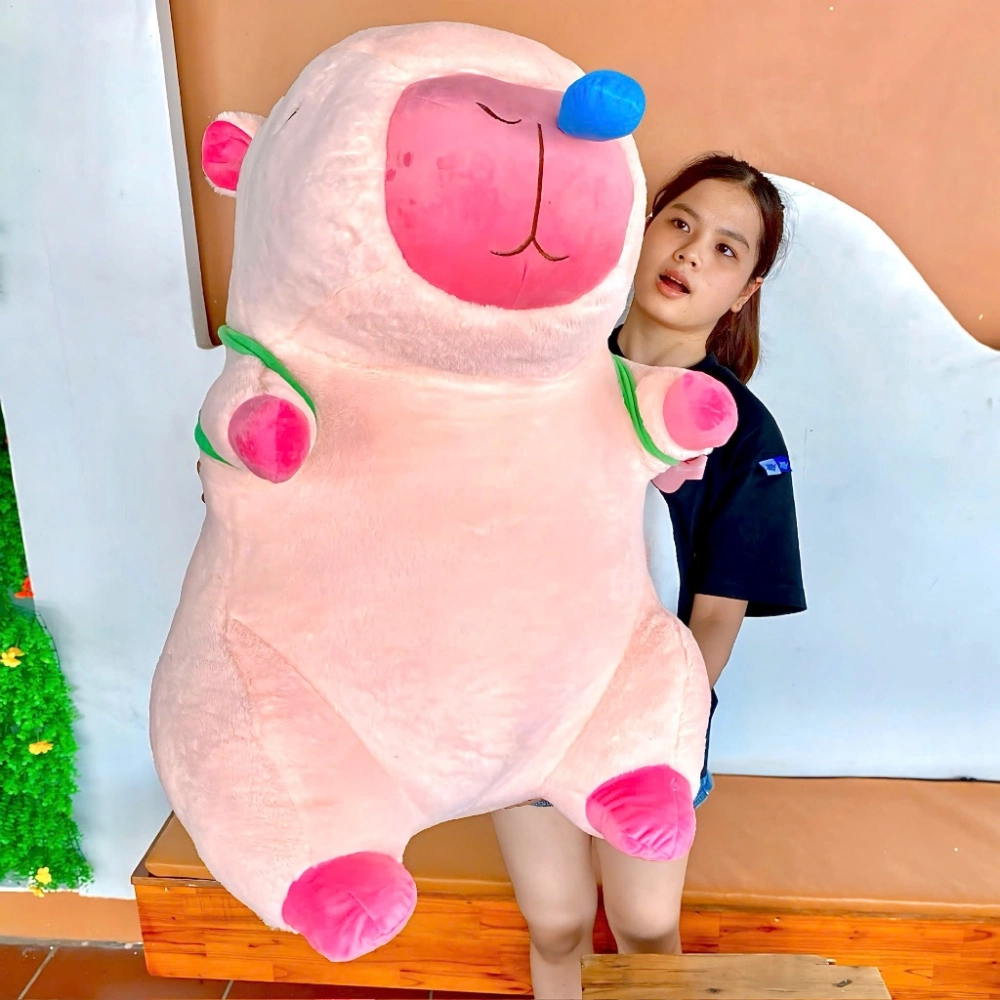 Phiên bản hồng cute hết nấc meme capybara hồng