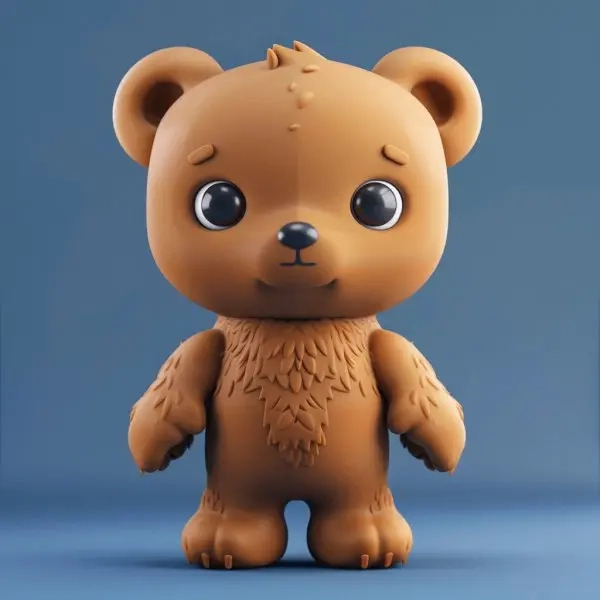 Tải ảnh avatar dễ thương gấu chibi cute miễn phí