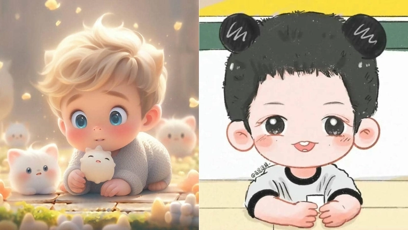 Ảnh chibi bé trai là như thế nào