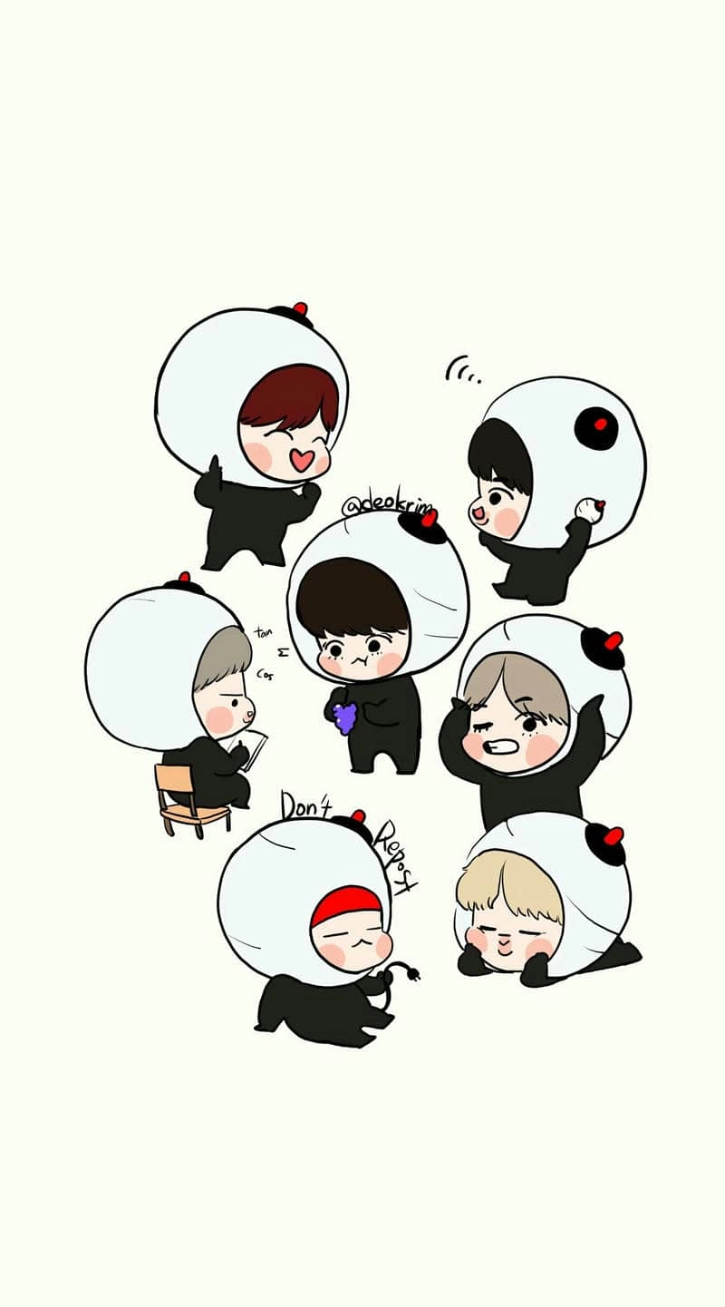 Chiêm ngưỡng bts chibi j hope dễ thương