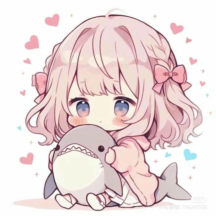 Thư viện girl girl avatar cute anime chibi đa phong cách