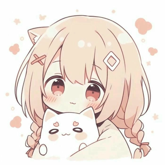 Gợi ý đơn giản avatar anime chibi girl cute dễ vẽ cho bạn nữ