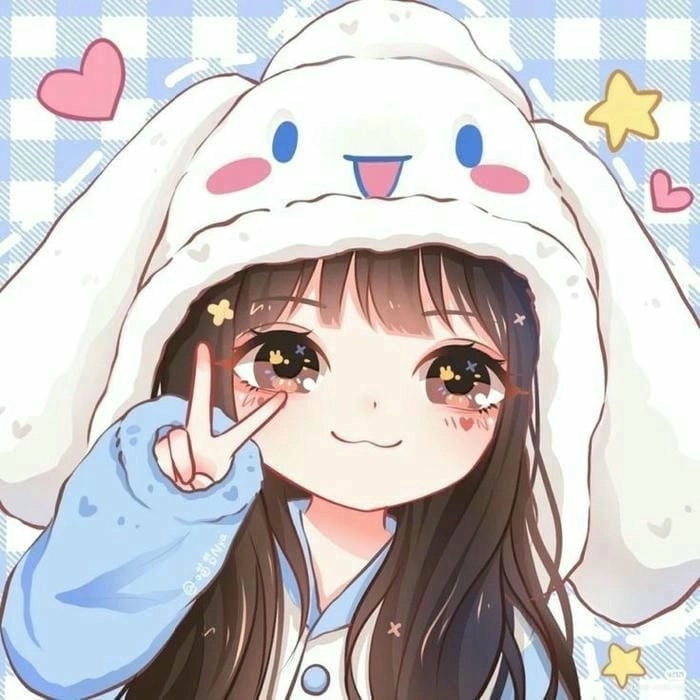 Lưu lại ngay avatar chibi girl ảnh chibi cute cực kỳ đáng yêu