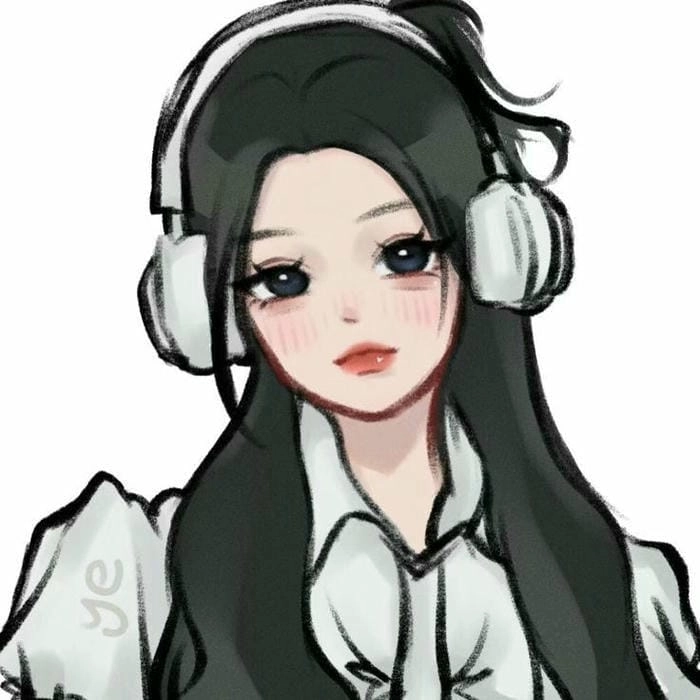 Tìm thấy avatar chibi nữ cute máu xanh dương độc lạ