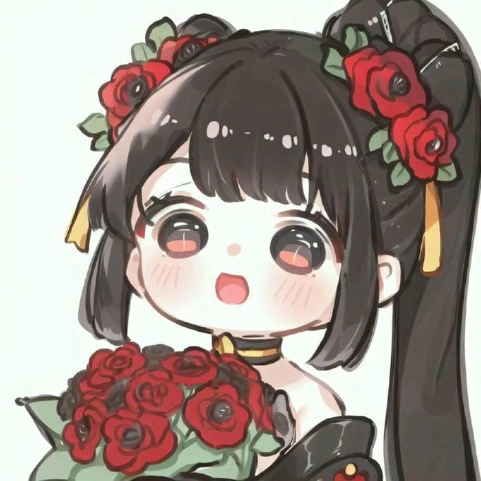 Chọn lựa avatar chibi nữ cute tết cho mùa lễ hội