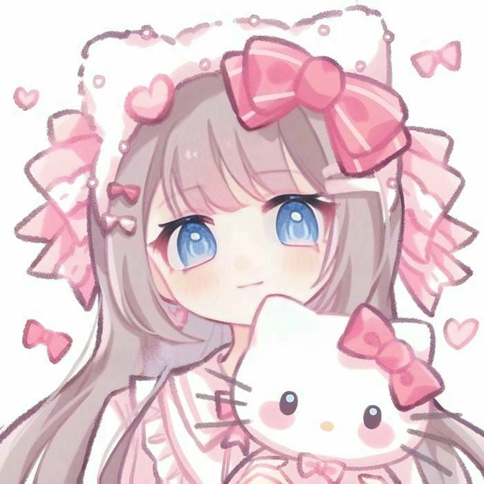 Lưu lại ảnh chibi nữ avatar cute cực đáng yêu