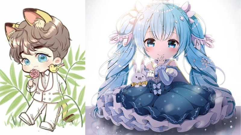 Ảnh chibi dễ vẽ là như thế nào