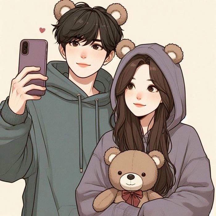 Lưu trữ hình ảnh cặp đôi chibi độc đáo