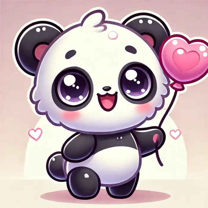 Tuyển chọn hình gấu trúc chibi cute siêu dễ thương