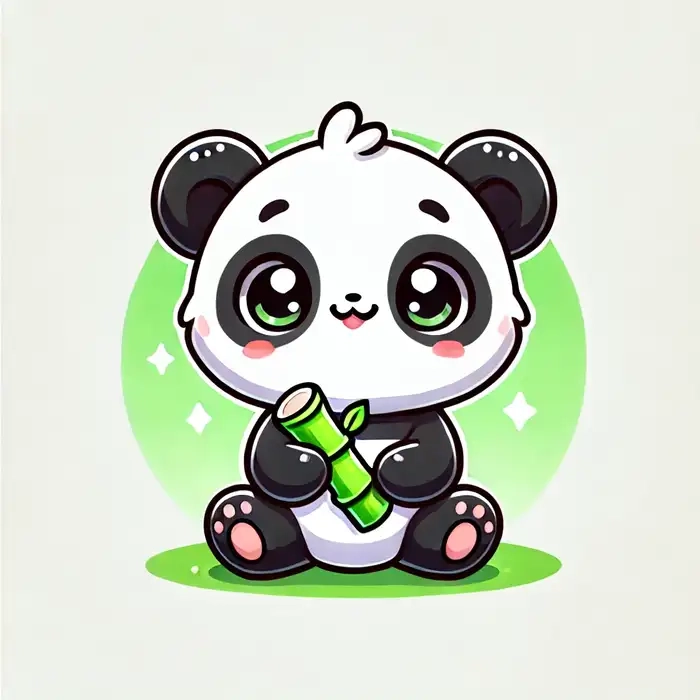 Cùng đắm chìm trong thế giới gấu panda chibi đáng yêu