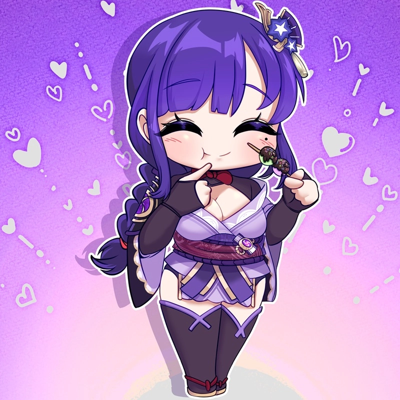 Bộ hình genshin impact chibi đẹp miễn chê