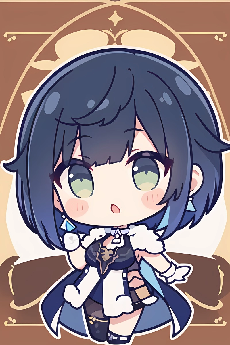 Tải ngay albedo chibi genshin impact chất